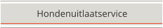 Hondenuitlaatservice